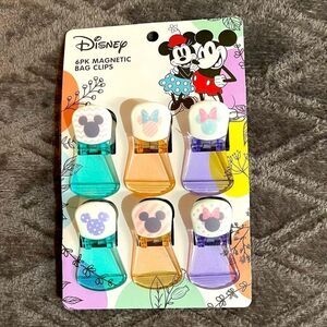 Disney Minnie Mouse 6 pack magnetic clips